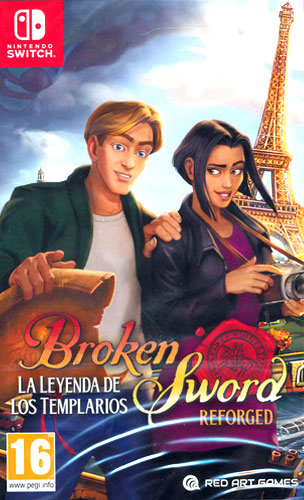 Baphomets Fluch Verschwö. d. Tempelri. Switch UK Broken Sword
