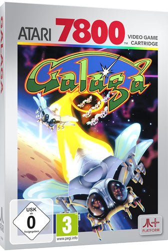 Atari Galaga ATARI7800+ kompatibel mit ATARI 2600+, 7800+ und 7800