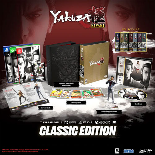 Yakuza Kiwami C.E. SWITCH US Limited Run