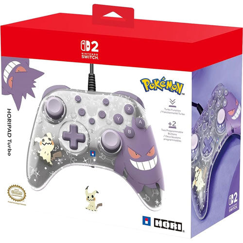 NSW2 Controller Horipad Gengar & Mimigma