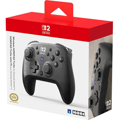 NSW2 Controller Horipad Turbo Wireless Schwarz