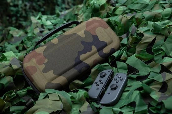 BIGBEN - Nintendo Switch - Transporttasche Classic - XL - camo / grün