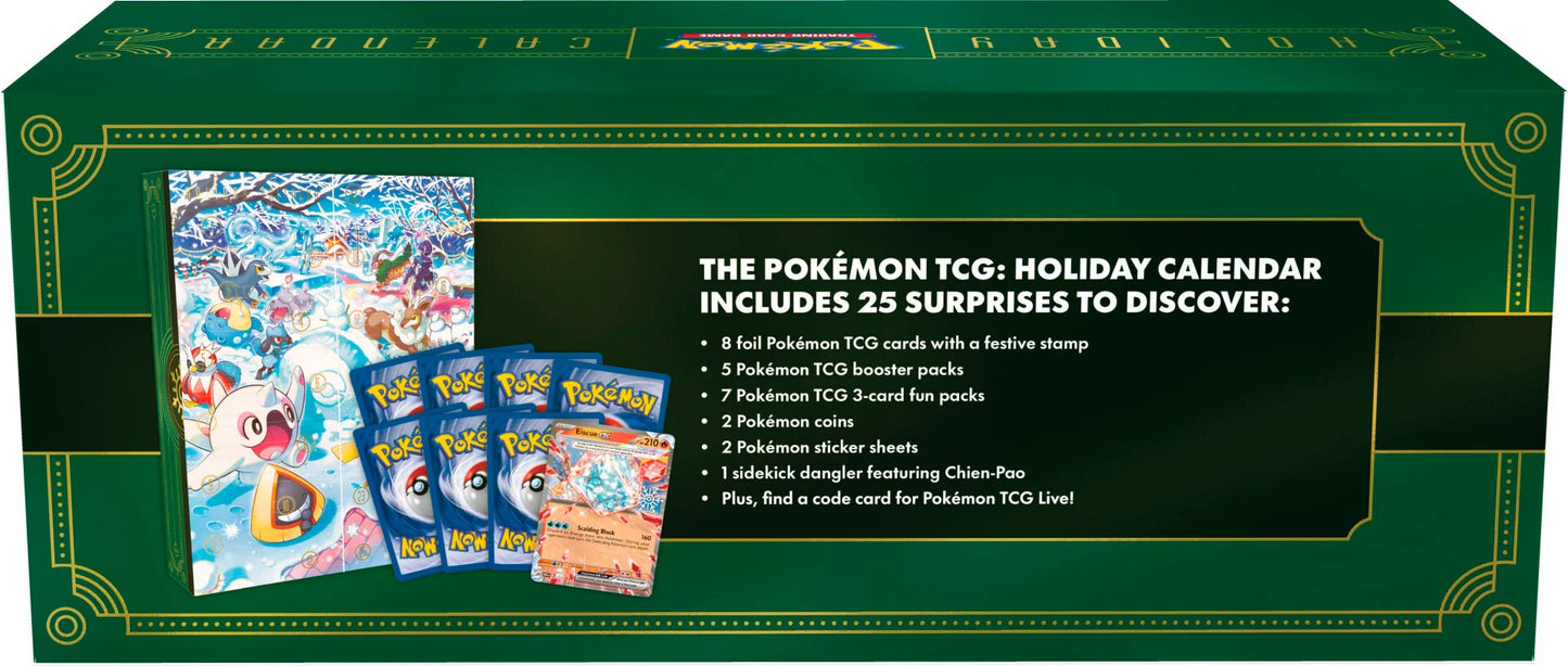 Pokémon (PKM) - Adventskalender / Holiday Calendar 2024 - DE