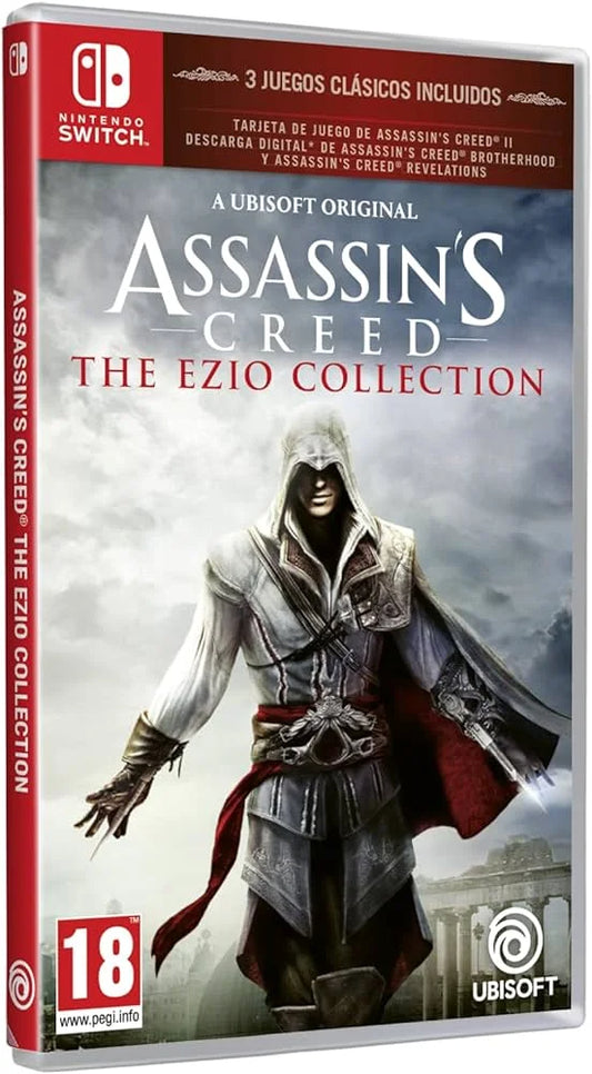 AC Ezio Collection SWITCH AT AC 2 Gamecard Brotherhood + Relevations DLC Code