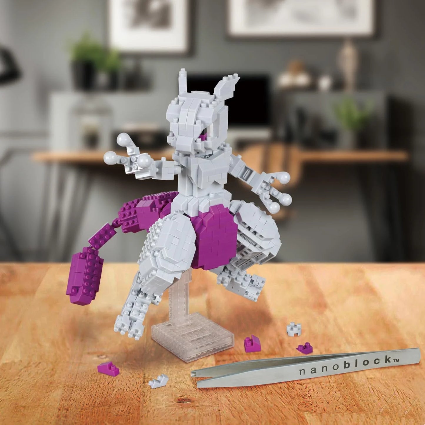 Nanoblock Deluxe Advanced Series - Pokémon - Mewtwo / Mewtu - NBPM-101