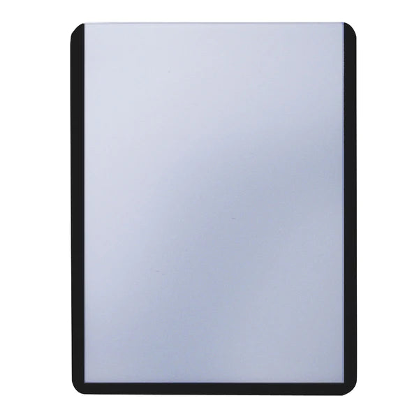 Ultra Pro (UP) - 3" x 4" Colored Border Toploader (25 Stück) für Karten in Standardgröße - schwarz