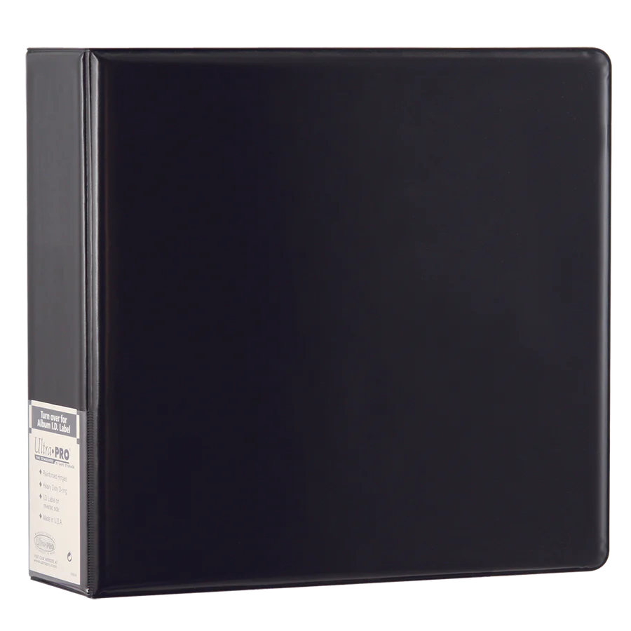 Ultra Pro (UP) - 3" Plain Album - Schwarz