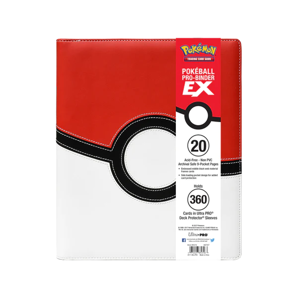 Ultra Pro (UP) - Premium 9-Pocket PRO-Binder - Pokémon (PKM) - Pokéball