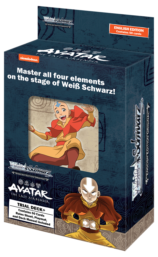 Weiß Schwarz - Avatar: The Last Airbender Trial Deck+ Display (6 Decks) - EN