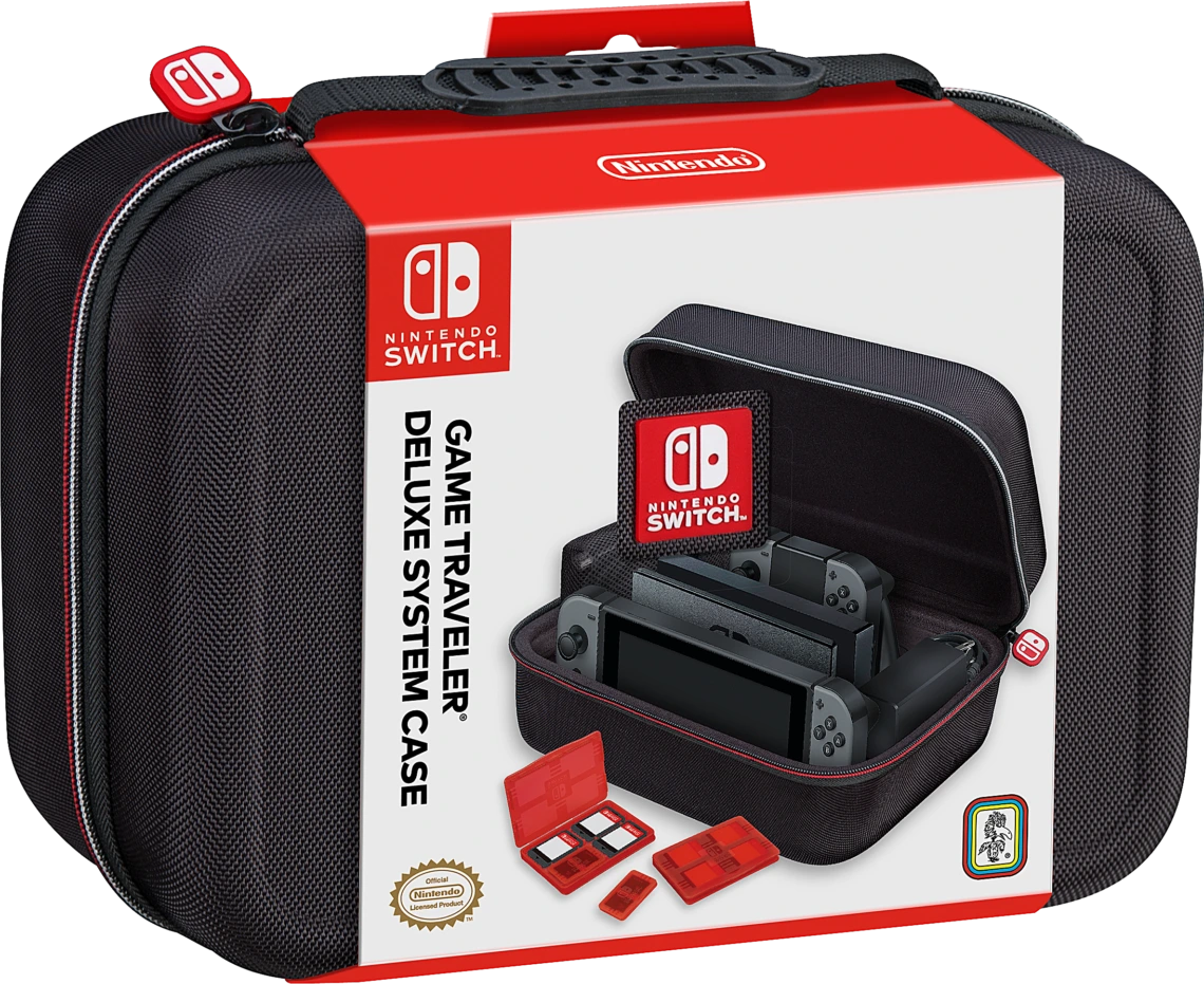 BIGBEN - Nintendo Switch - Transporttasche / Deluxe Case - schwarz - NNS61