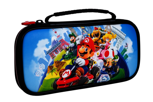 BIGBEN - Nintendo Switch - Transporttasche für die Nintendo Switch™ und Nintendo Switch Lite™ - Mehrfarbig / Mario Kart 8 Deluxe - NNS50GR