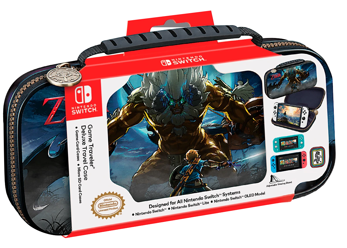 BIGBEN - Nintendo Switch - Transporttasche für die Nintendo Switch™ und Nintendo Switch Lite™ - Mehrfarbig / The Legend of Zelda Breath of the Wild - NNS42Z