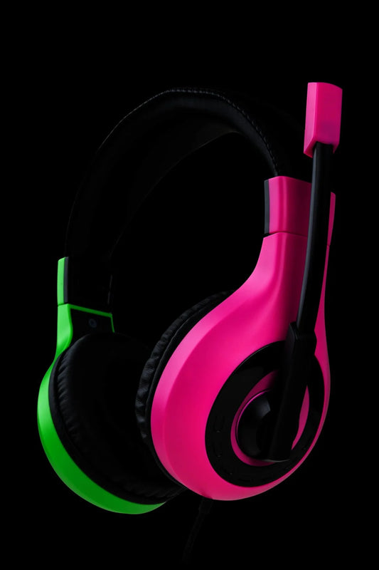 BIGBEN - Nintendo Switch - Gaming Headset V1 - pink/grün
