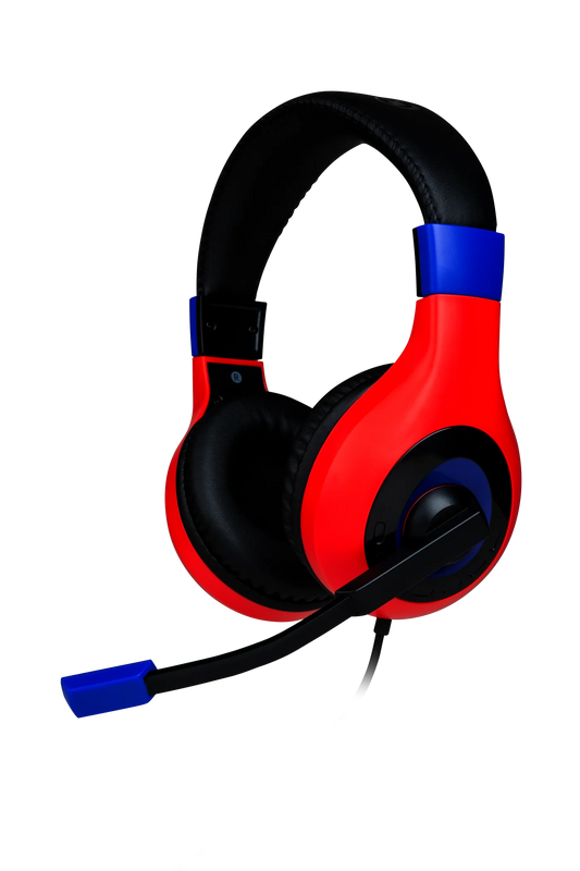 BIGBEN - Nintendo Switch - Gaming Headset V1 - dunkel rot/dunkel blau
