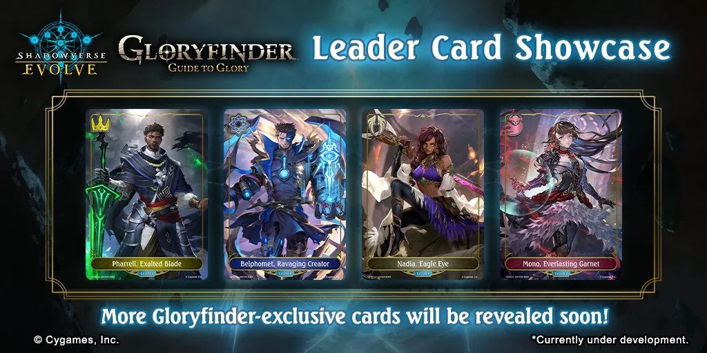Shadowverse: Evolve - Gloryfinder - Guide to Glory - Starter Decks Bundle #1 (4 vorgefertigte Decks) - EN