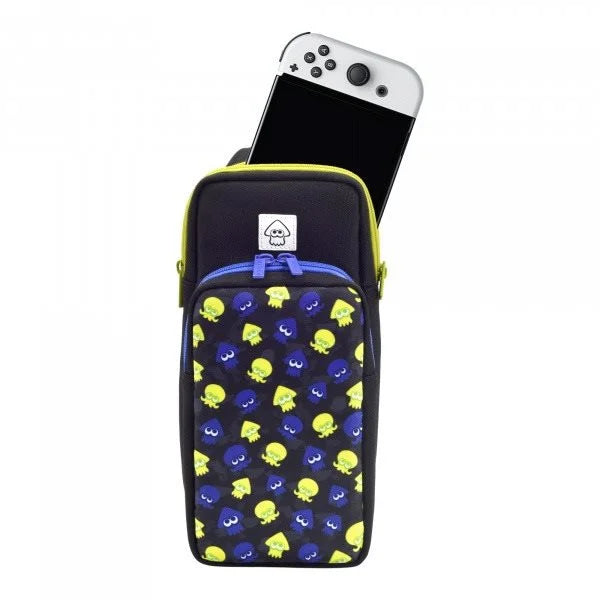 HORI - Nintendo Switch - Transporttasche / Umhängetasche / Adventure Pack - Splatoon 3 - Mehrfarbig