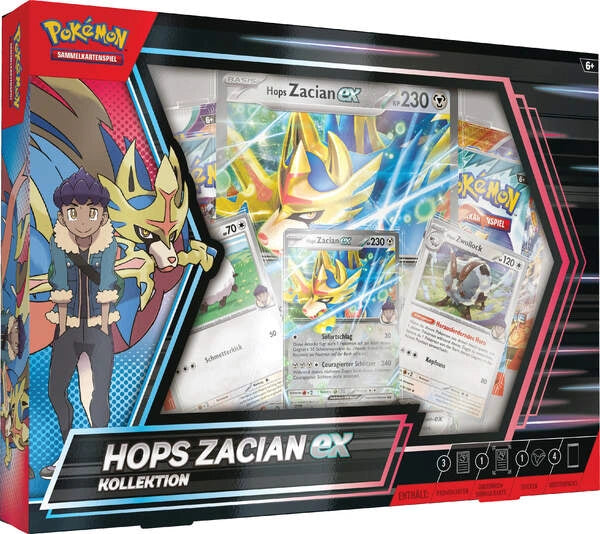 Pokémon (PKM) - Hops Zacian-ex Kollektion / Box - DE