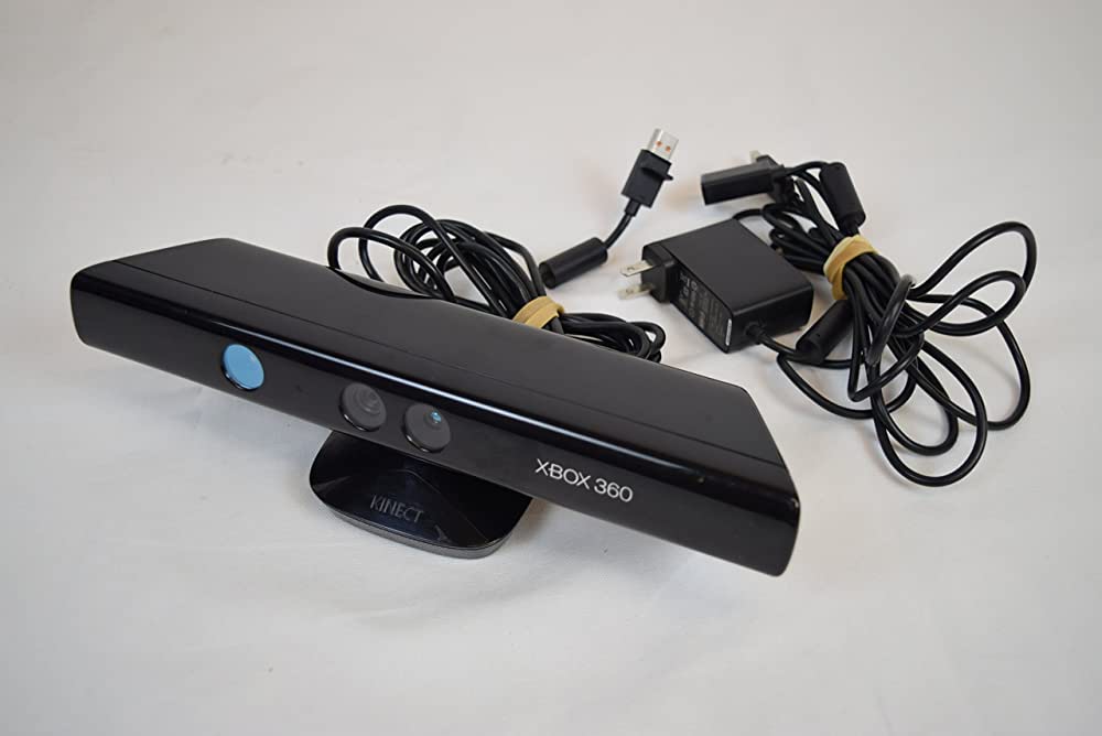 Microsoft Xbox 360 Kinect Modell 1414 – Schwarz – gebraucht
