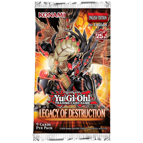 Yu-Gi-OH! (YGO) - Legacy Of Destruction Booster Display (24 Packs) - DE
