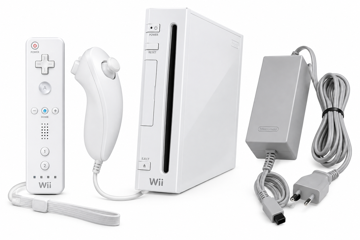 Nintendo Wii Konsole - weiß - gebraucht
