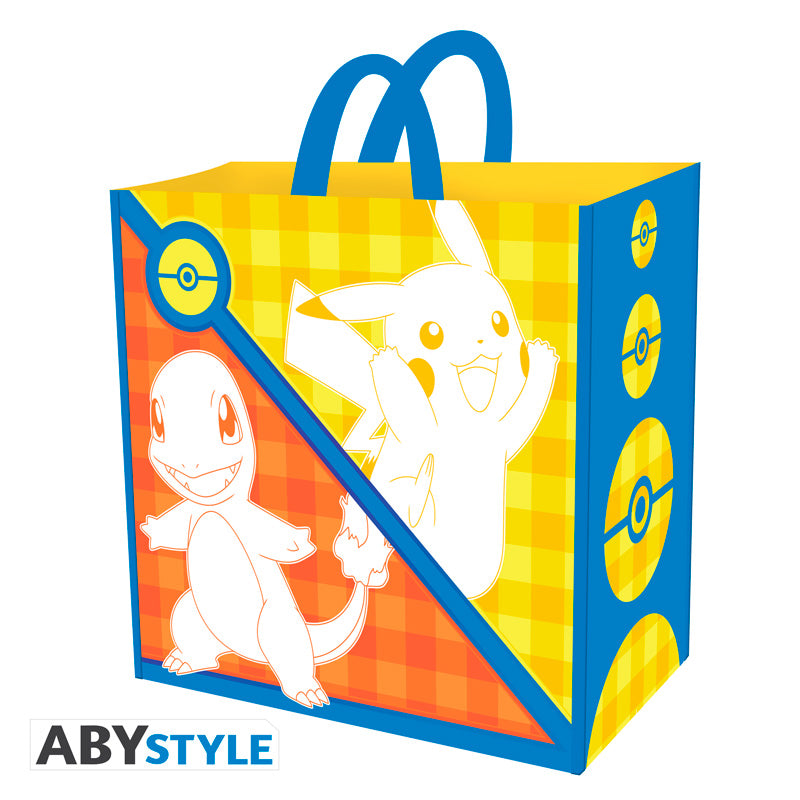 ABYstyle - POKEMON - Shopping Bag - "Kanto Starters" Display (4 Pieces)