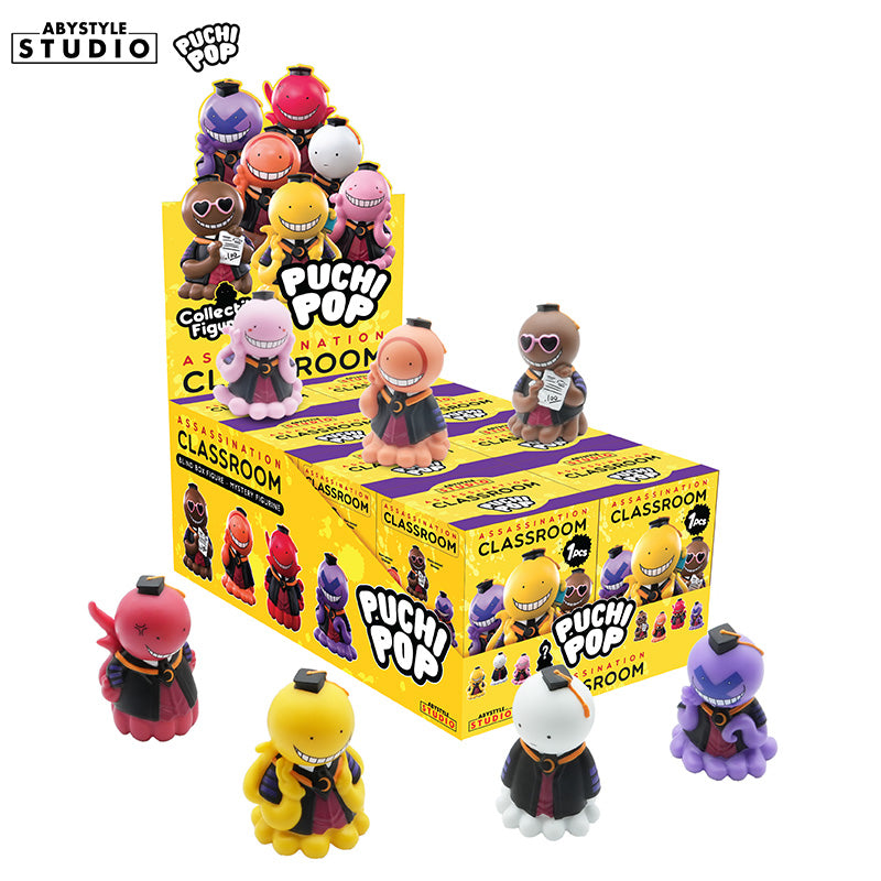 Abystyle Studio - ASSASSINATION CLASSROOM - Figurine Puchipop Wave 1 Display (8 Pieces)