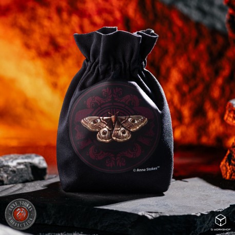 Q Workshop - Anne Stokes Dice Pouch: Magic Moth