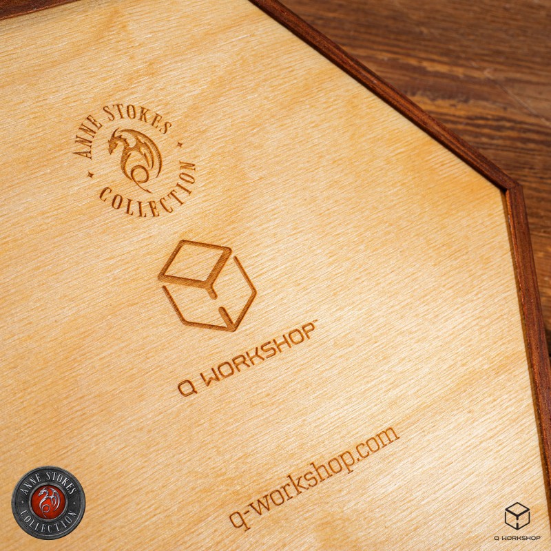 Q Workshop - Anne Stokes Dice Tray: Dragons of the Sabbats