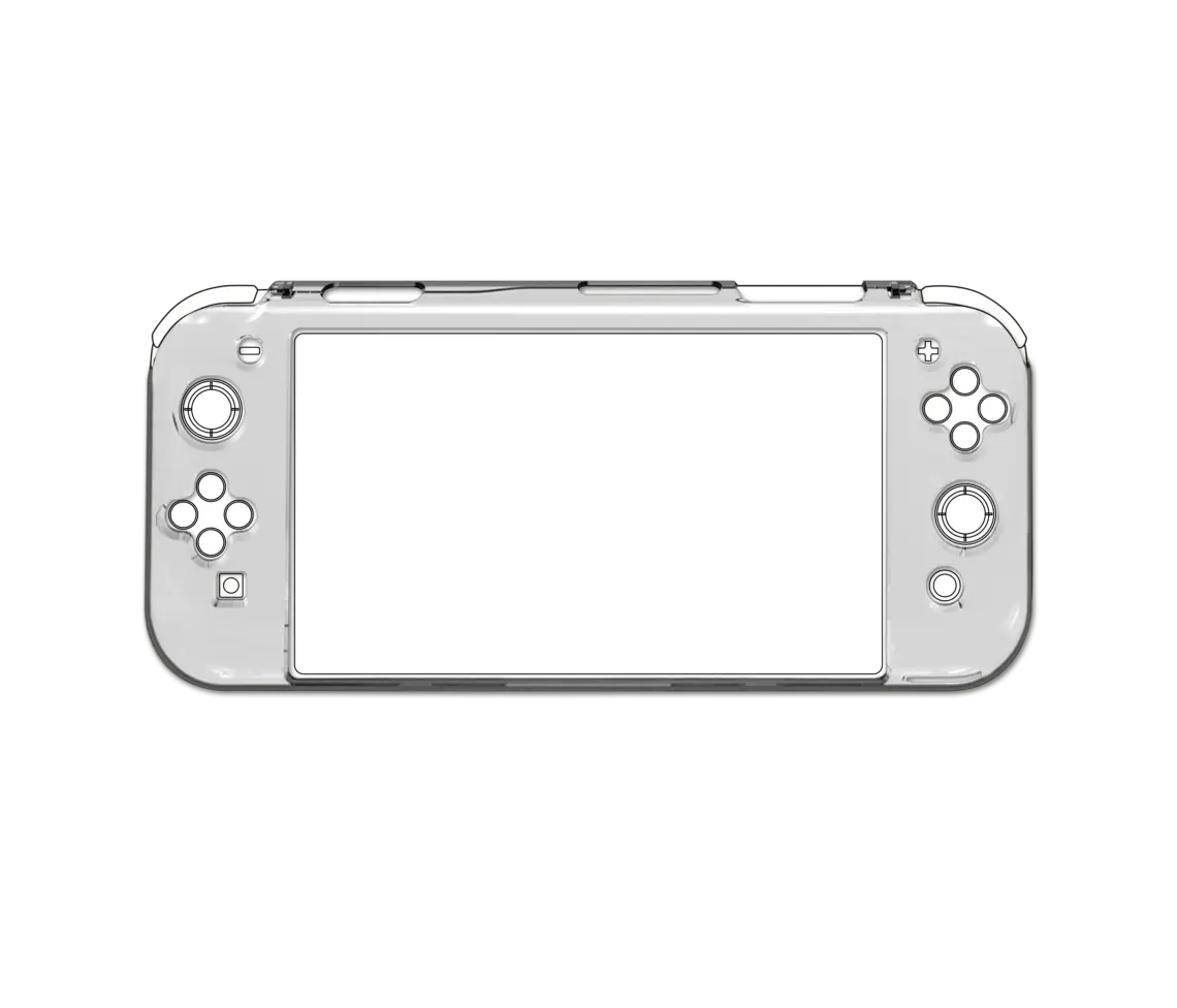 BIGBEN - Nintendo Switch - Polycarbonat Hardcase / Hülle - für Nintendo Switch OLED - Clear / Transparent