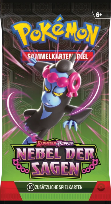 Pokémon (PKM) - Karmesin und Purpur 6.5 - Nebel der Sagen - Booster Bundle - DE