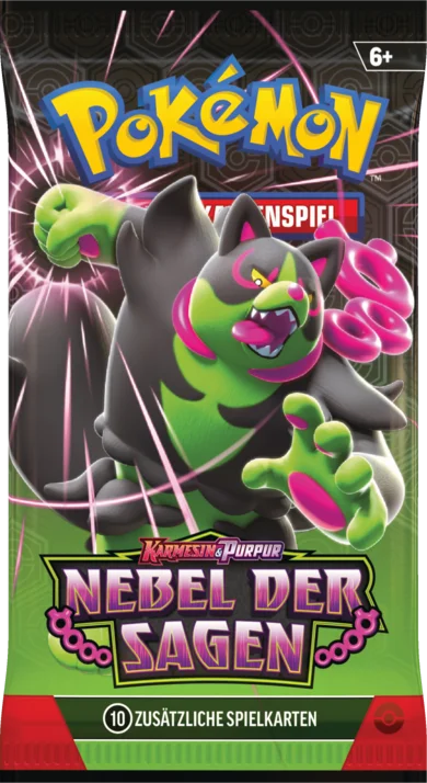 Pokémon (PKM) - Karmesin & Purpur 6.5 - Nebel der Sagen - Elite | Top Trainer Box - DE