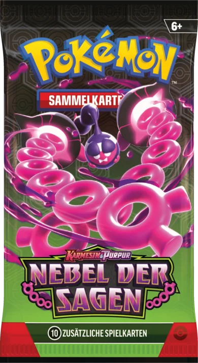 Pokémon (PKM) - Karmesin & Purpur 6.5 - Nebel der Sagen - Elite | Top Trainer Box - DE