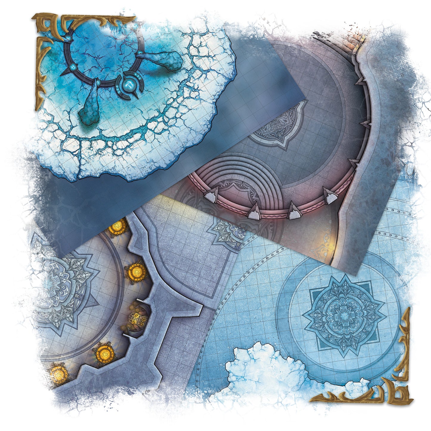 D&D - World of Warcraft Map Pack: Icecrown Citadel - EN