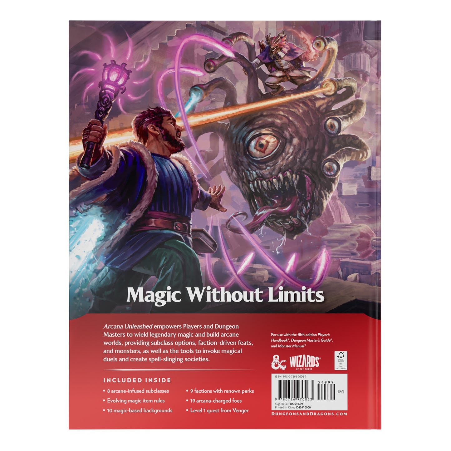D&D - Arcana Unleashed Hard Cover - EN