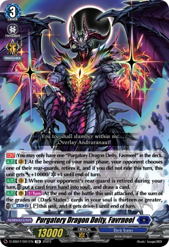 card fight!! Vanguard Special Series Stand Up Deckset "Favrneel" - EN