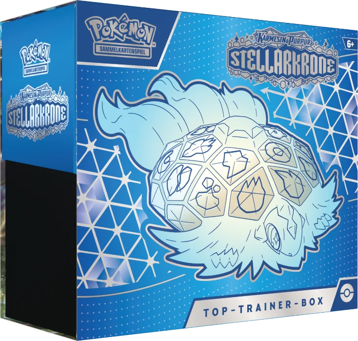 Pokémon (PKM) - Karmesin & Purpur 7 - Stellarkrone - Elite | Top Trainer Box - DE