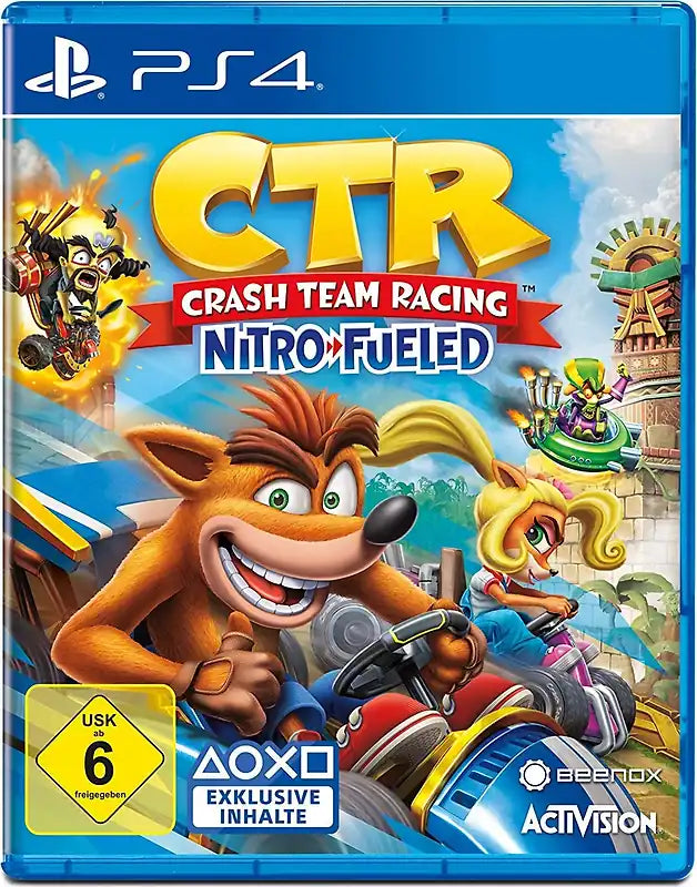Crash Team Racing Nitro Fueled - PS4 - gebraucht