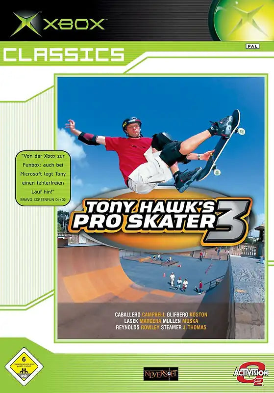 Tony Hawk's Pro Skater 3 - XBOX - Gebraucht