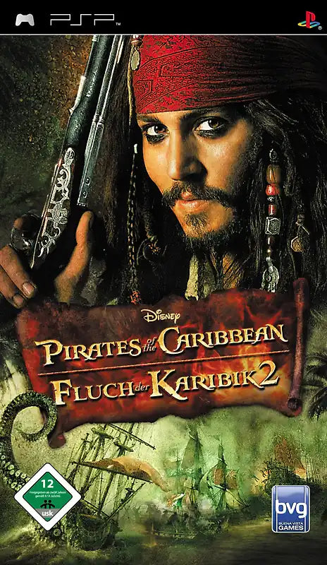 Pirates of the Caribbean: Fluch der Karibik 2 - PSP - gebraucht
