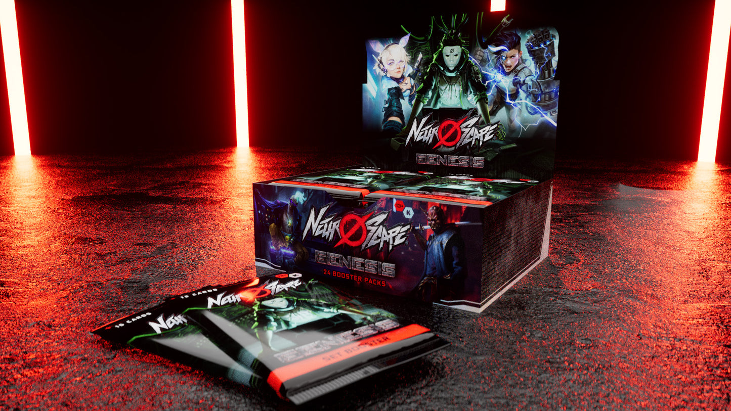 Neuroscape - Genesis Unlimited Booster Display (24 Boosters) - EN