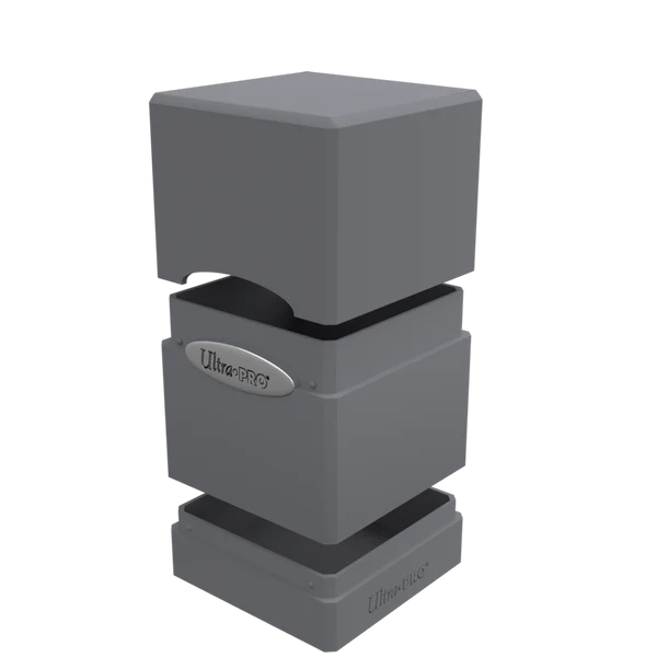 Ultra Pro (UP) - Classic Satin Tower Deck Box - Smoke Grey