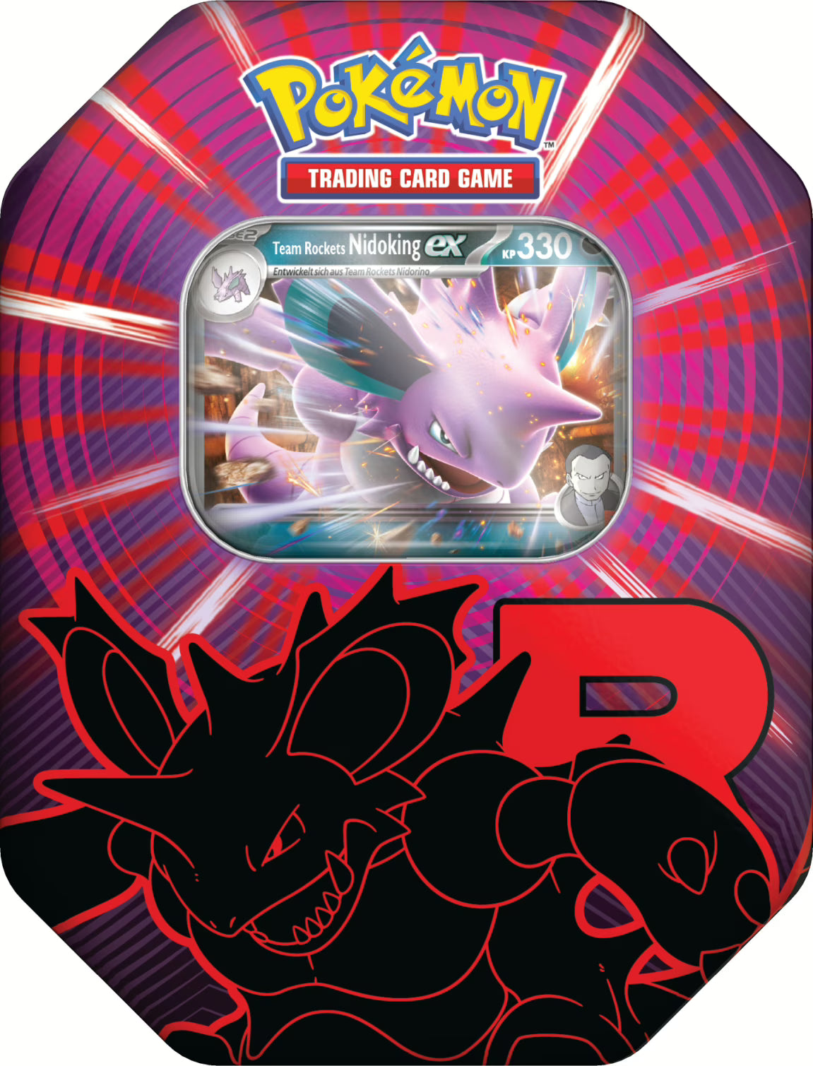 Pokémon (PKM) - Tin #124 - Team Rockets Nidoking - DE