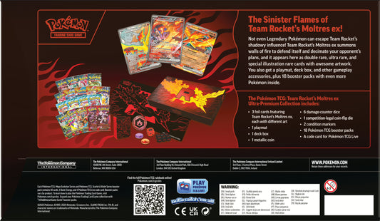 Pokémon (PKM) - Team Rocket's Moltres-ex - Ultra-Premium Collection - EN