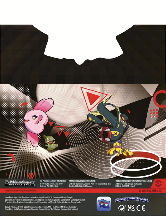 Pokémon (PKM) - Karmesin und Purpur 10.5 - Schwarze Blitze & Weiße Flammen - Mini Tin