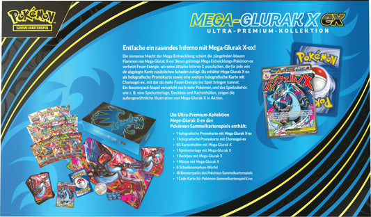 Pokémon (PKM) - Ultra-Premium-Kollektion - Mega-Glurak X-ex - DE