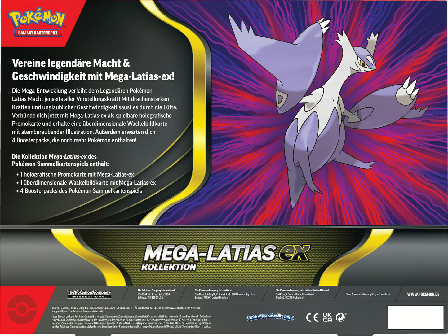 Pokémon (PKM) - Mega-Entwicklung (ME01) - Mega-Latias-ex Kollektion - DE