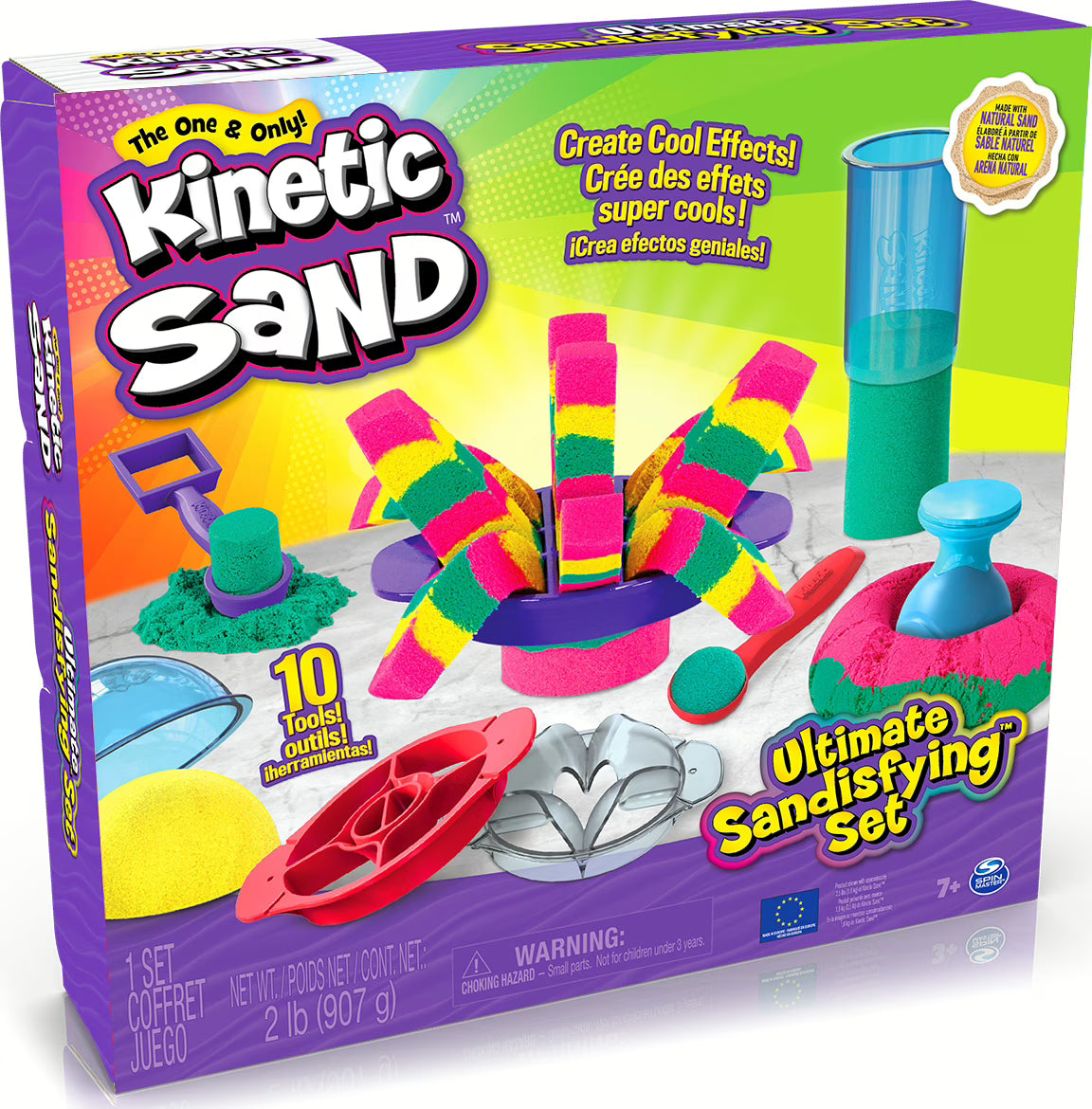 Kinetic Sand - Ultimate Sandisfying Set (907g)