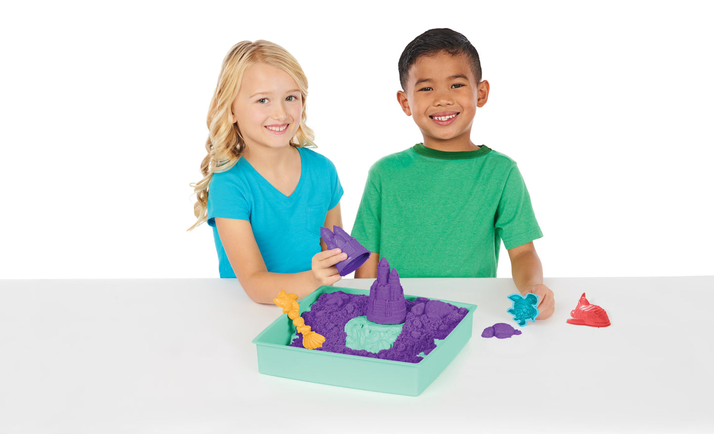 Kinetic Sand - Sand Box Set Lila (454g)
