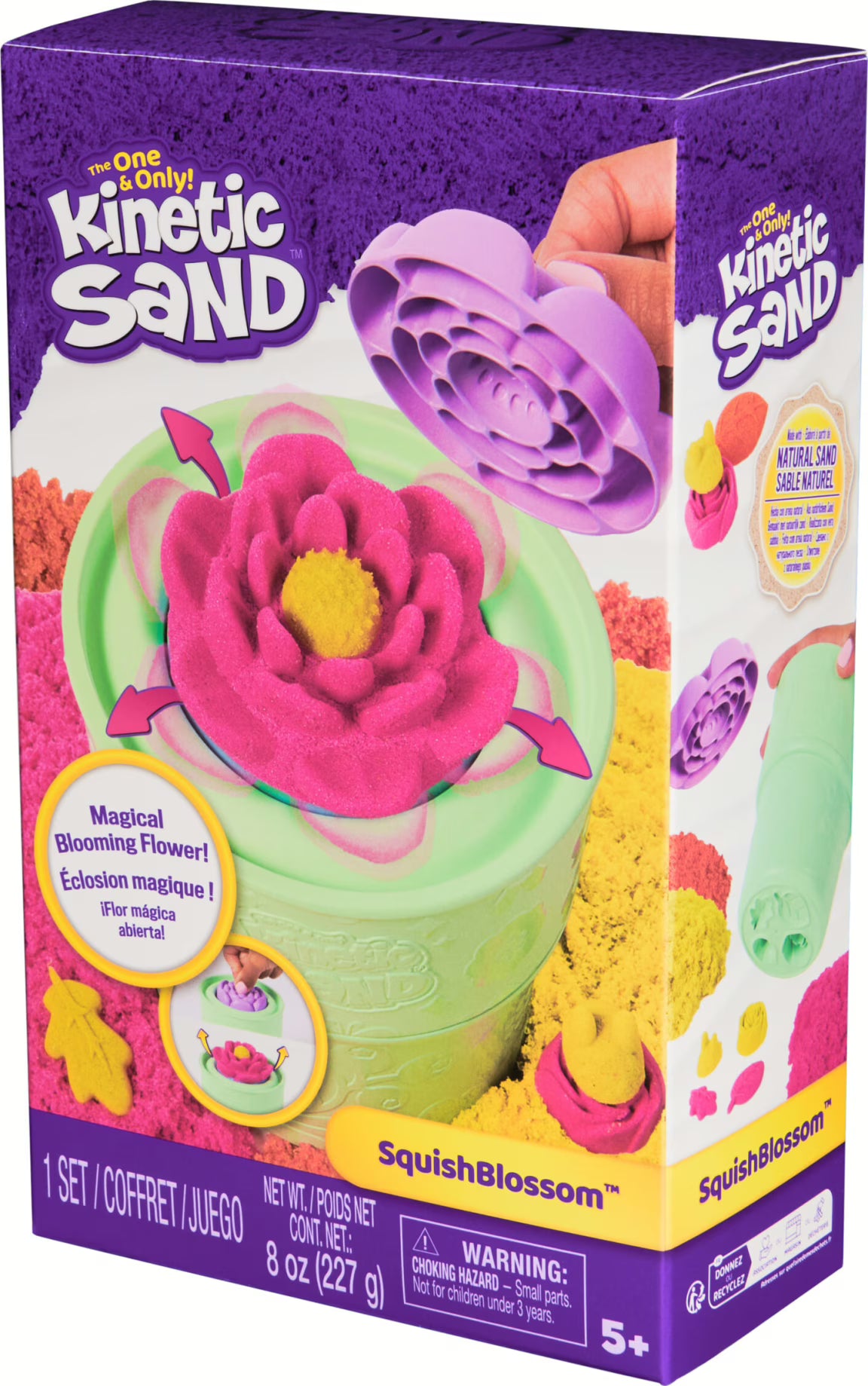Kinetic Sand - Squish Blossom (227g)