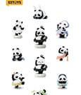 Panda Roll Blind Box Figuren Sortiment Ballet Performance 7 cm (8)